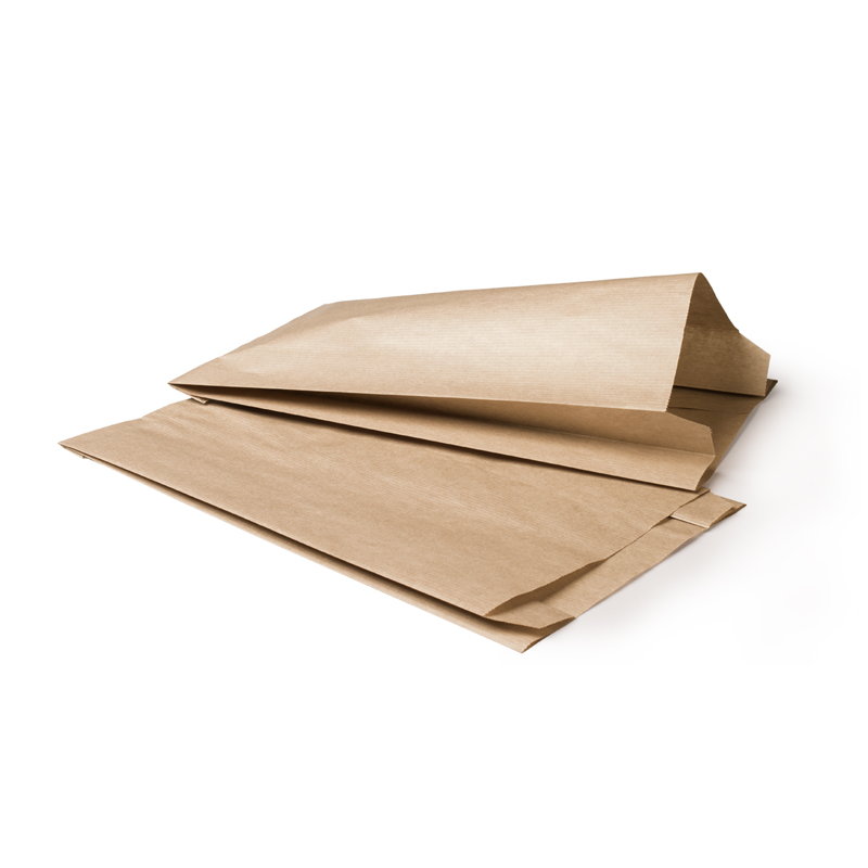 Бумажный крафт пакет с плоским дном 170х70х300мм_2