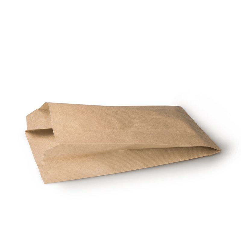 Бумажный крафт пакет с плоским дном 170х70х300мм_3