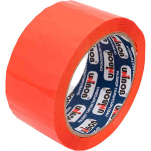 Скотч 48мм х 66м оранжевый Unibob 600 К30274