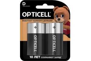 Батарейка OPTICELL LR20-2BL Basic D
