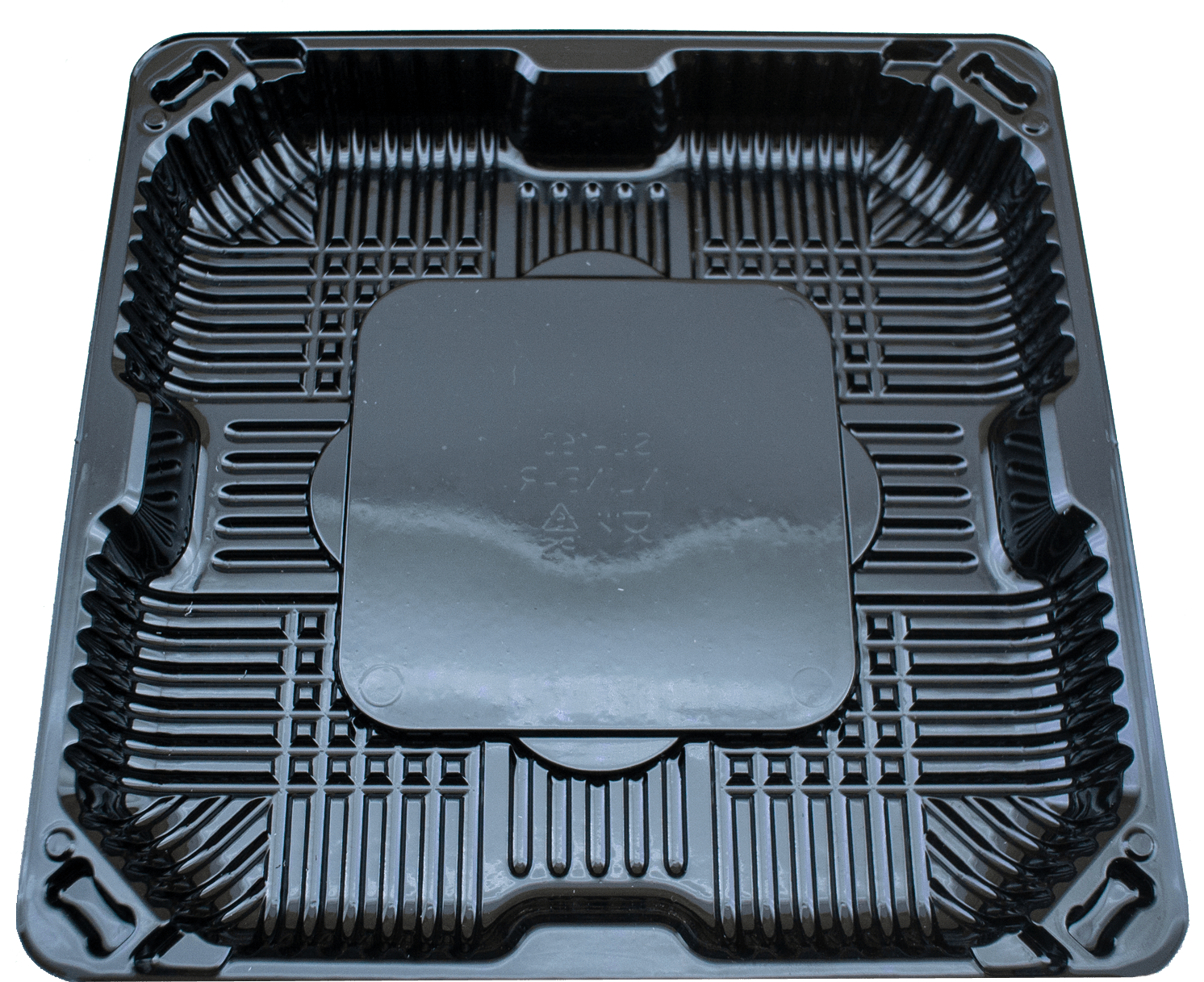 Тортница SL-160BL дно крышка 0,5-1кг 155х155х105мм Инлайн