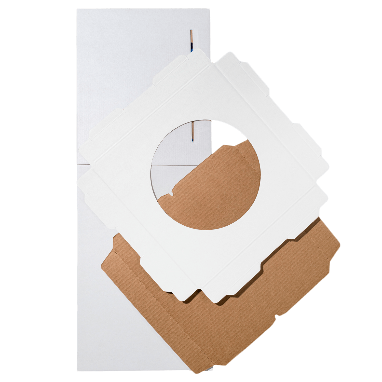 DoEco OSQ FG Window White  300х300х450мм короб для тортов с окном