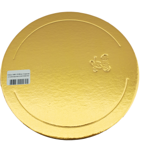 DoEco GWD Ø180мм  подложка 3,2мм круглая золото жемчуг