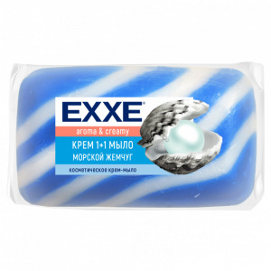 Мыло-крем Морской жемчуг 80г  EXXE