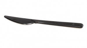 Нож ПРЕМИУМ черный 180мм упак - 50шт покровский полимер