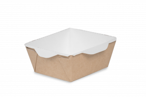 DoEco OSQ OpSalad 350 ДНО 121 100х106 85х55мм  салатник с прозрачной крышкой