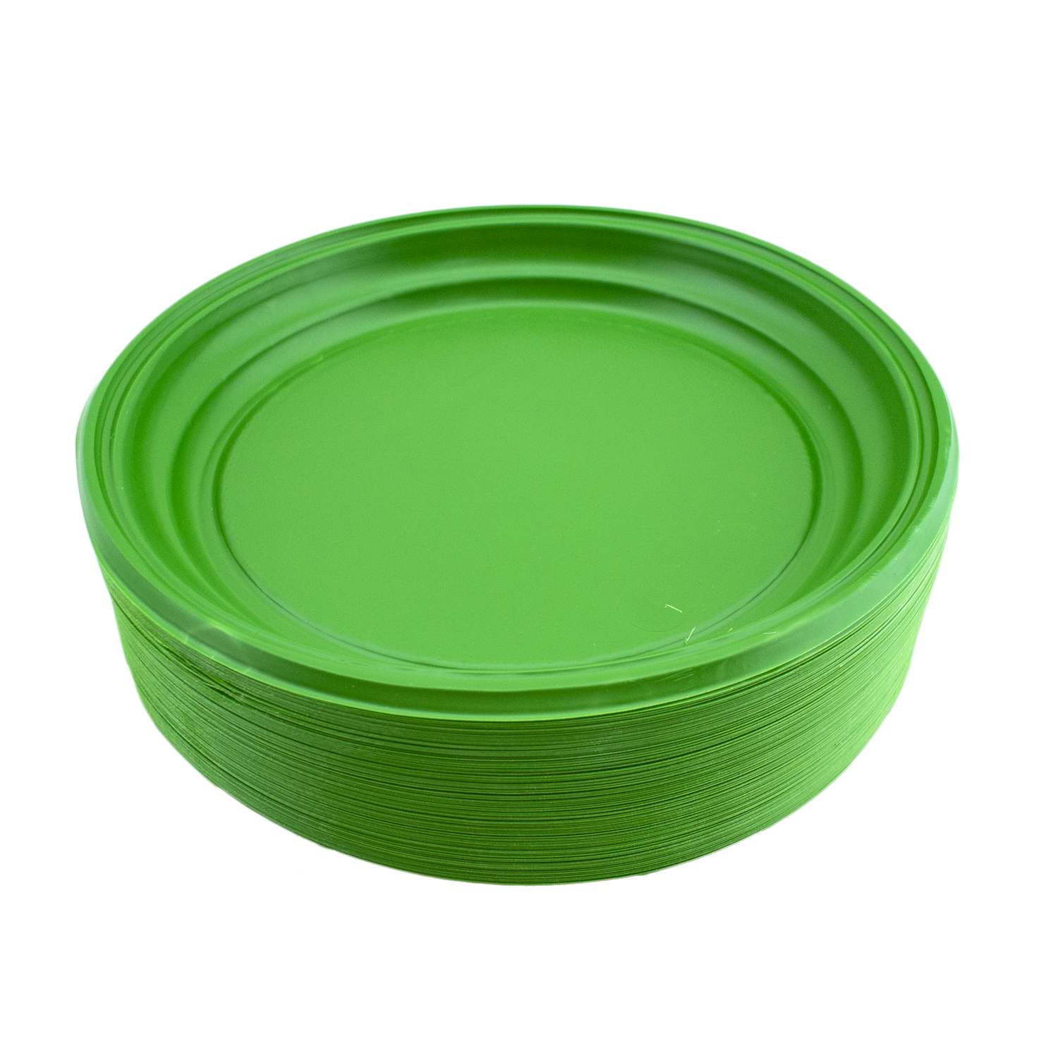 Тарелка Ø205мм зеленая 5,7г 1упак - 100шт Позитрон